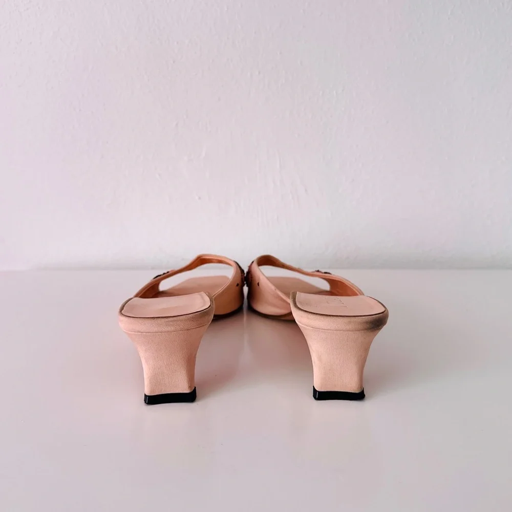 *SOLD* Prada Vintage Sandal Kitten Heels - Picture 6 of 6